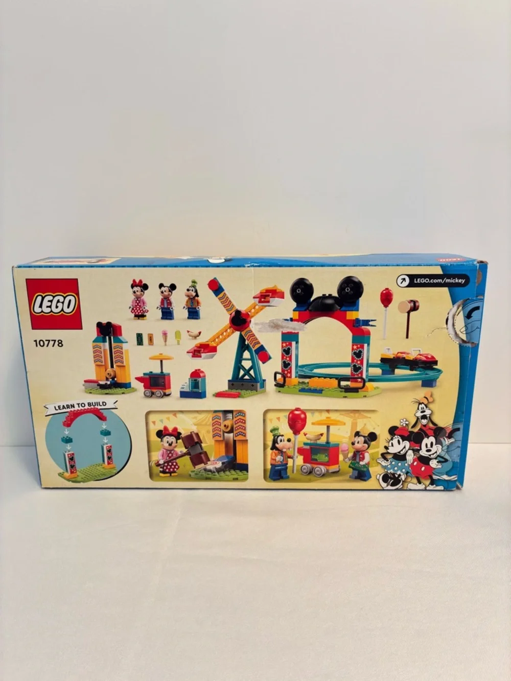 Lego Disney Mickey, Minnie and Goofy's Fairground Fun #10778 Retired